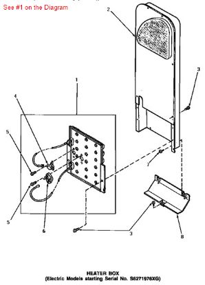 Picture of Speed Queen ASSY,HEATER KIT 208/4.75KW - Part# 61928