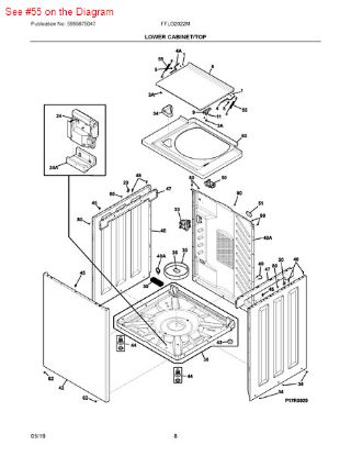 Picture of Frigidaire SPRING - Part# 134890500