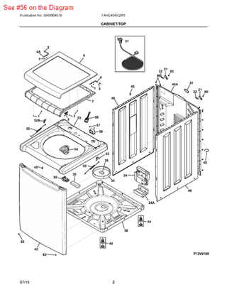 Picture of Frigidaire LIGHT - Part# 137533000