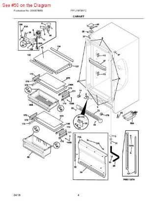 Picture of Frigidaire BRACKET - Part# 216394050