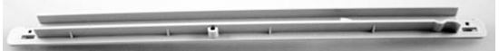 Picture of Frigidaire Electrolux Westinghouse Kelvinator Sears Kenmore REFRIGERATOR RH MEAT PAN TRAY HANGER TRACK - Part# 240356501