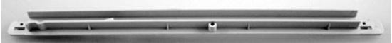 Picture of Frigidaire Electrolux Westinghouse Kelvinator Sears Kenmore Refrigerator MEAT PAN HANGER Left Hand White - Part# 240365401