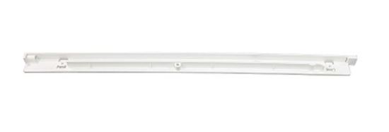 Picture of Frigidaire Electrolux Westinghouse Kelvinator Gibson Sears Kenmore Refrigerator Right Rail Drawer Pan Support - WHITE - Part# 240530701