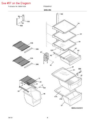 Picture of Frigidaire P1-WATER TANK ASSY - Part# 240545302