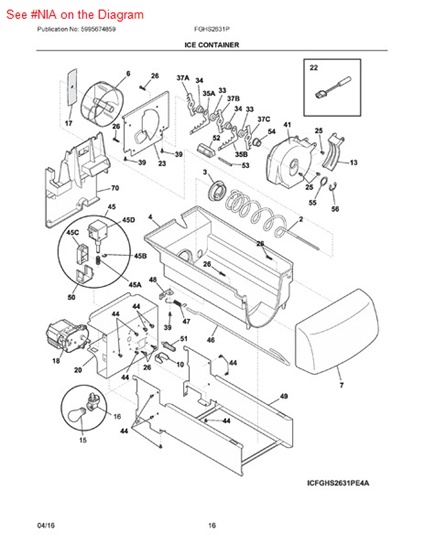 Picture of Frigidaire HARNESS-ELECTRICAL - Part# 241522901