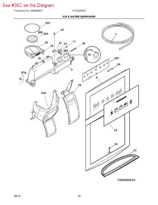 Picture of Frigidaire BOARD-CONTROL - Part# 242053503