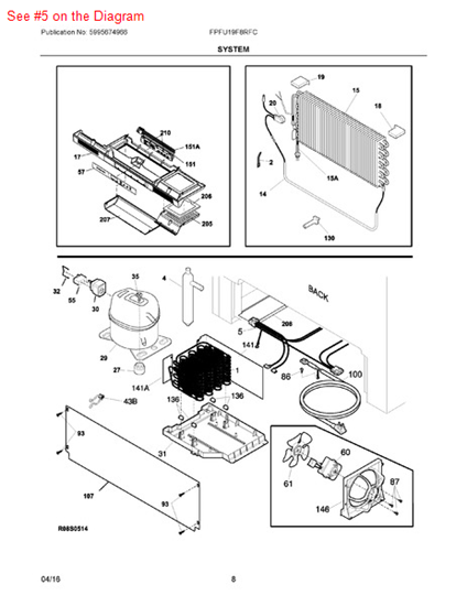 Picture of Frigidaire HARNESS-MAIN - Part# 297325500