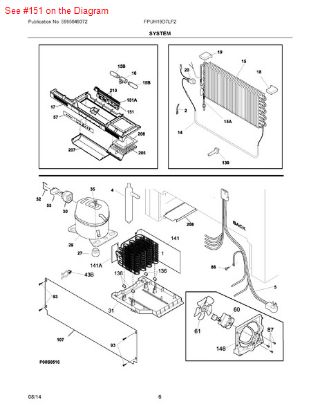 Picture of Frigidaire ELECTRONIC CONTROL - Part# 297326502