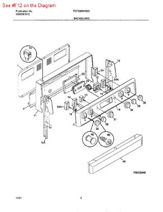 Picture of Frigidaire P1-CONTROL-ELECTRICAL - Part# 316032405
