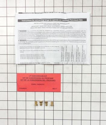 Picture of Frigidaire LP-CONVERSION KIT - Part# 316243701