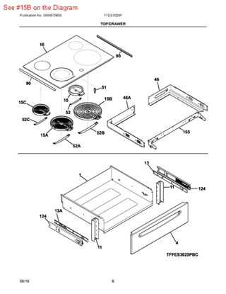 Picture of Frigidaire ELEMENT - Part# 316291200