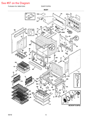 Picture of Frigidaire BOARD - Part# 316455704