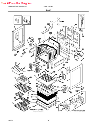 Picture of Frigidaire LAMP - Part# 316510700