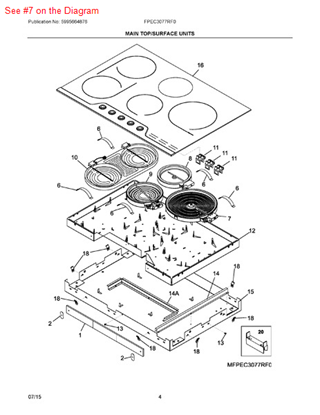 Picture of Frigidaire ELEMENT - Part# 316530000