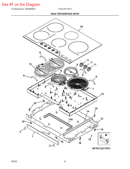 Picture of Frigidaire ELEMENT - Part# 316530000