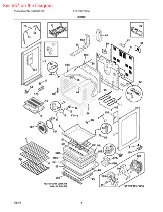 Picture of Frigidaire ELEMENT - Part# 316563600