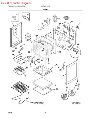 Picture of Frigidaire HARNESS - Part# 316580274