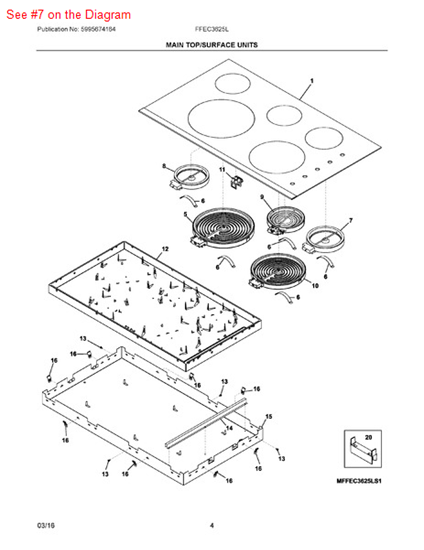 Picture of Frigidaire ELEMENT - Part# 318178104