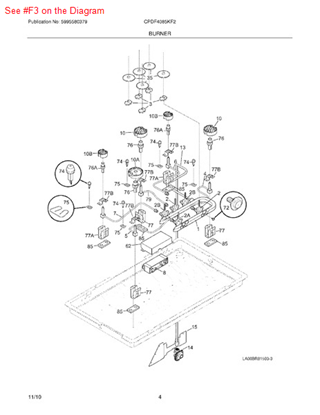 Picture of Frigidaire WIRING HARNESS - Part# 318232607