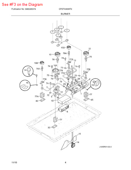 Picture of Frigidaire WIRING HARNESS - Part# 318232607