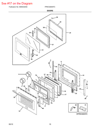 Picture of Frigidaire SPACER - Part# 318264724