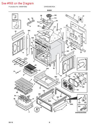 Picture of Frigidaire WHEEL & BRACKET ASS - Part# 318302400