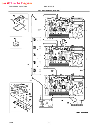 Picture of Frigidaire HARNESS - Part# 318578332