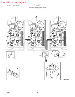 Picture of Frigidaire HARNESS - Part# 318578343