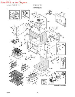 Picture of Frigidaire THERMAL CUTOFF - Part# 318944000