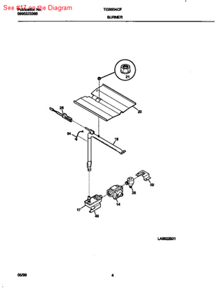 Picture of Frigidaire VALVE - Part# 5303210156