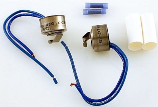 Picture of Frigidaire Electrolux Westinghouse Kelvinator Gibson Sears Kenmore Refrigerator Freezer Defrost Thermostat Kit, L47-22 - Part# 5303918202