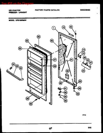 Picture of Frigidaire CLIP,PKG 0F 24 - Part# 5303922007