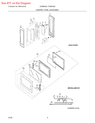 Picture of Frigidaire FRAME - Part# 5304440821