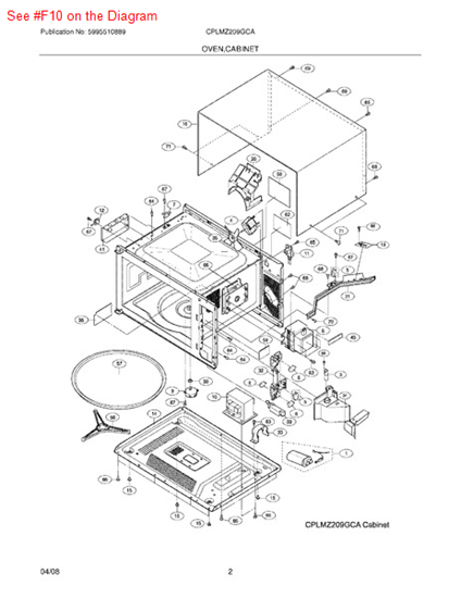 Picture of Frigidaire TRANSFORMER - Part# 5304440876