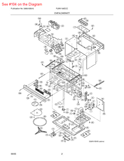 Picture of Frigidaire SCREW - Part# 5304441378