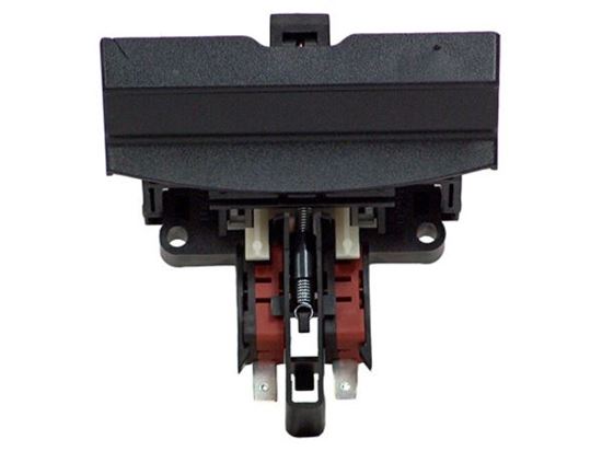 Picture of Frigidaire Electrolux Westinghouse Kelvinator Sears Kenmore Dishwasher Door Latch Assembly, Black Handle - Part# 5304442175