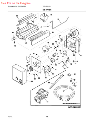 Picture of Frigidaire HARNESS-WIRING - Part# 5304456664