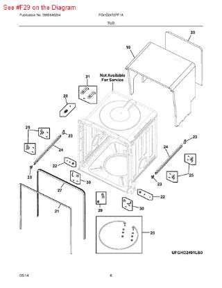 Picture of Frigidaire THERMOSTAT ASSEMBLY - Part# 5304475601
