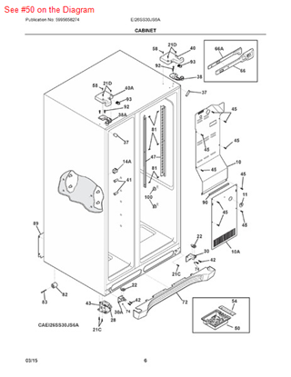 Picture of Frigidaire BOARD-MAIN POWER - Part# 5304499077