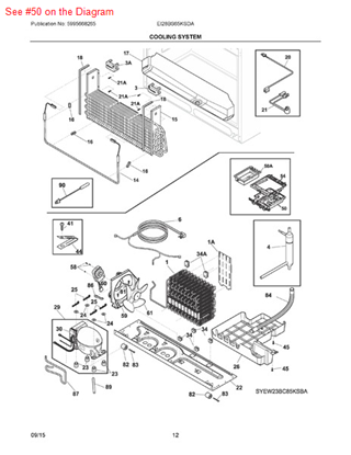 Picture of Frigidaire BOARD-MAIN POWER - Part# 5304499081