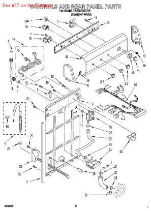 Picture of Whirlpool WATER VALVE SCREEN - Part# 96160