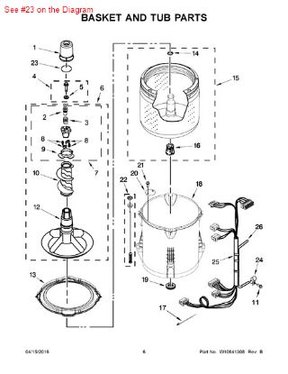 Picture of Whirlpool SEAL - Part# 358912