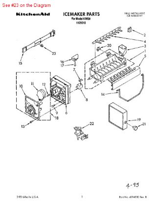 Picture of Whirlpool P1-SCREW - Part# 489069