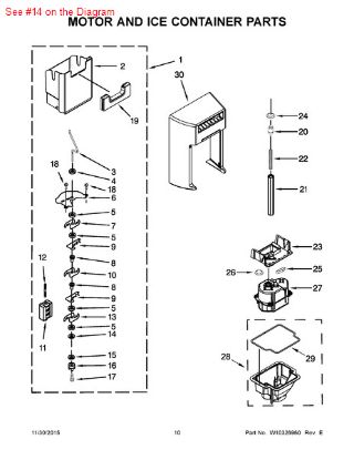 Picture of Whirlpool WASHER - Part# 489235