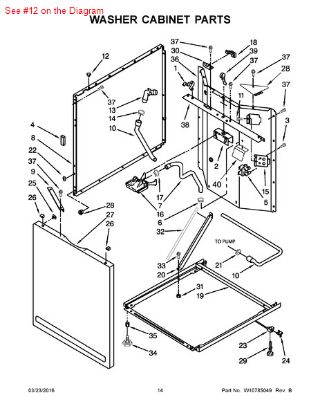 Picture of Whirlpool BUTTON-PLG - Part# 660975