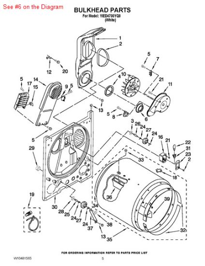 Picture of Whirlpool SHIELD - Part# 696302