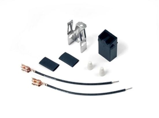 Picture of Whirlpool KitchenAid Roper Amana Jenn-Air Maytag Caloric Gaffers and Sattler Magic Chef Norge Sears Kenmore Admiral Stove Range Cook Top Burner Receptacle Kit - Part# 814399