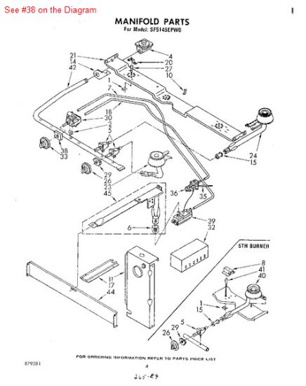 Picture of Whirlpool SWTCH-IGNR - Part# 878009