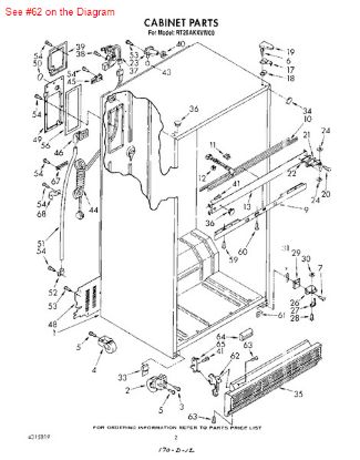 Picture of Whirlpool SUPPORT - Part# 944224