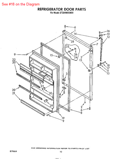 Picture of Whirlpool COVER - Part# 1101634